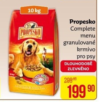 Granule pro psy Propesko