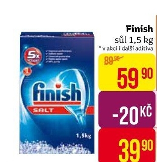 Sůl do myčky Finish