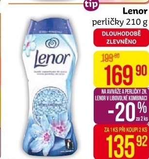 Vonné perličky do pračky Lenor