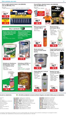 akční leták Barvy a laky drogerie 20.8.2019-7.9.2019