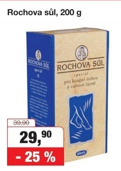 Sůl koupelová Rochova Drutep