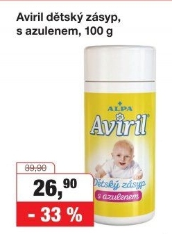 Zásyp dětský Aviril Alpa