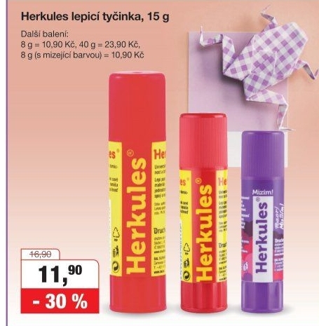 Lepidlo tyčinka Herkules