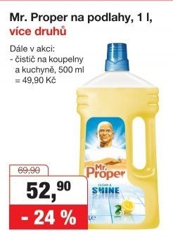 Čistič kuchyně Mr. Proper