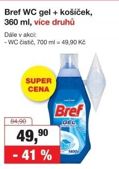 Gel do WC bloku Bref