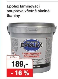 Laminovací souprava Epolex