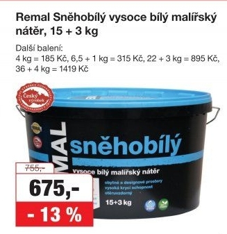 Interiérová barva Remal
