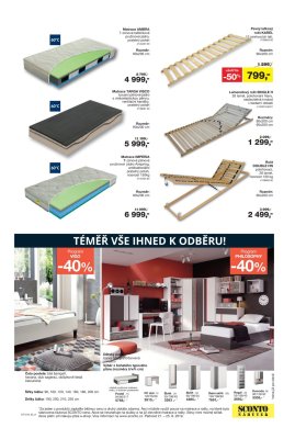 akční leták Sconto nábytek 21.8.2019-3.9.2019