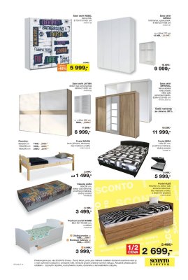 akční leták Sconto nábytek 21.8.2019-3.9.2019