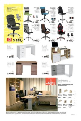 akční leták Sconto nábytek 21.8.2019-3.9.2019