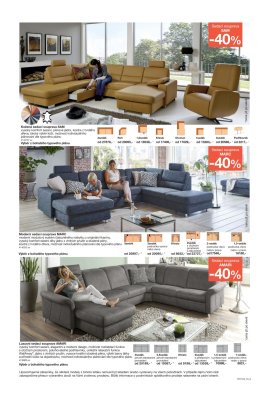 akční leták Sconto nábytek 21.8.2019-3.9.2019