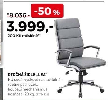 Otočná židle Lea