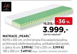Matrace Pearl