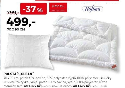 Polštář Clean