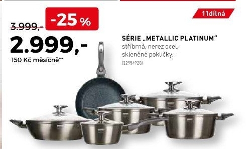 Série Metallic Platinum