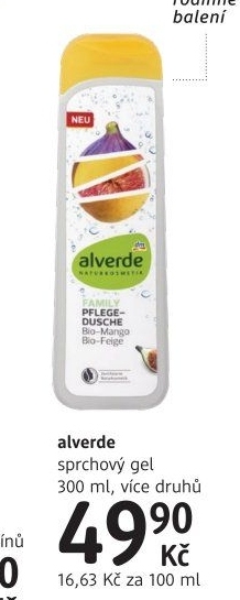 Sprchový gel Alverde
