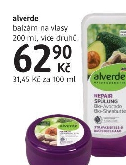 Balzám na vlasy Alverde