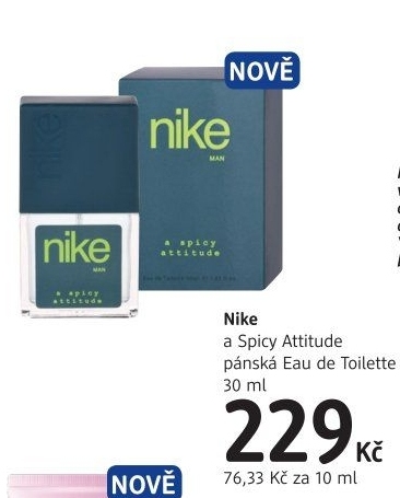Toaletní voda pánská a Spicy Attitude Nike