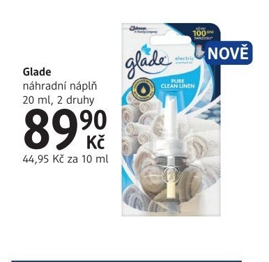 Osvěžovače vzduchu Glade by Brise - náplně