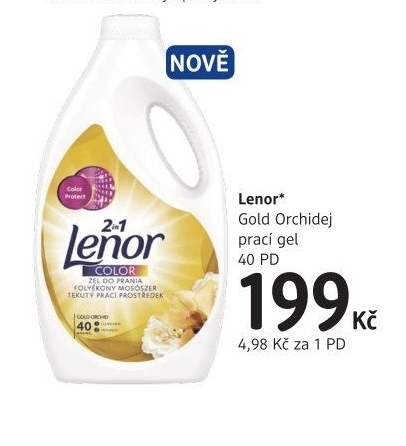 Prací gel 2v1 Lenor