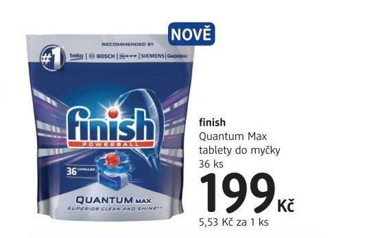 Tablety do myčky Quantum Max Finish