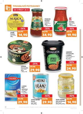 akční leták Kaufland 28.8.2019-3.9.2019