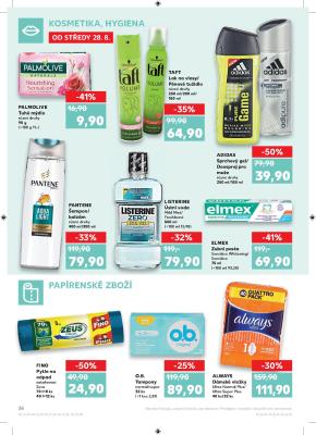 akční leták Kaufland 28.8.2019-3.9.2019
