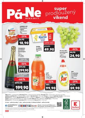akční leták Kaufland 28.8.2019-3.9.2019