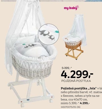 POJÍZDNÁ POSTÝLKA-KOMPLETNÍ SADA