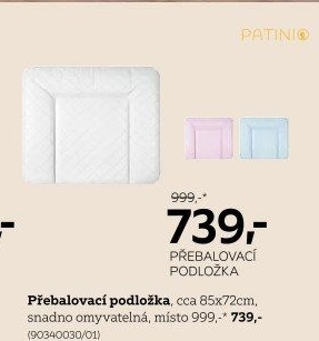PŘEBALOVACÍ PODLOŽKA
