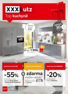 akční leták XXXLutz 26.8.2019-8.9.2019