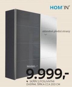 SKŘÍŇ S POSUVNÝMI DVEŘMI