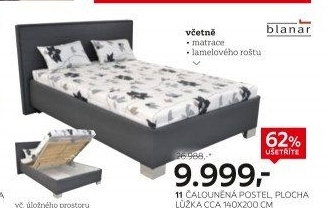 ČALOUNĚNÁ POSTEL