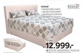 POSTEL BOXSPRING