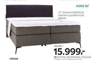 POSTEL BOXSPRING
