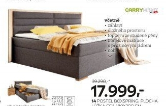 POSTEL BOXSPRING