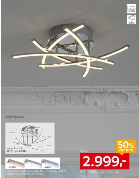 LED STROPNÍ SVÍTIDLO