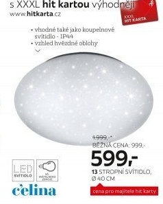 KOUPELNOVÉ STROPNÍ SVÍTIDLO