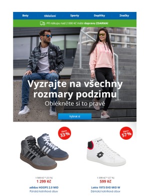 akční leták Sportisimo 22.8.2019-27.8.2019