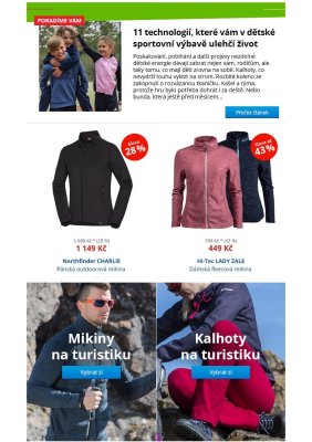 akční leták Sportisimo 27.8.2019-1.9.2019