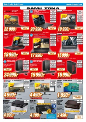 akční leták Expert elektro 29.8.2019-5.9.2019