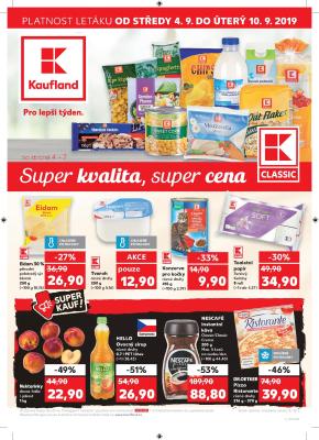 akční leták Kaufland 4.9.2019-10.9.2019