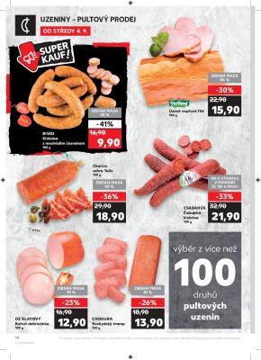 akční leták Kaufland 4.9.2019-10.9.2019