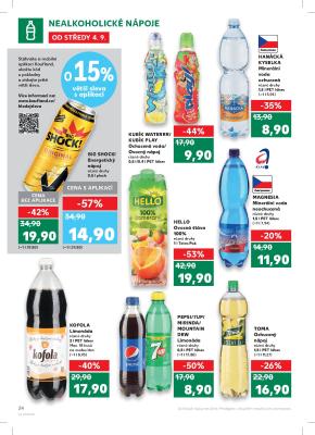 akční leták Kaufland 4.9.2019-10.9.2019