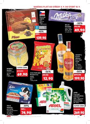 akční leták Kaufland 4.9.2019-10.9.2019