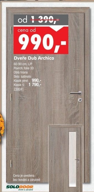 Interiérové dveře Solodoor