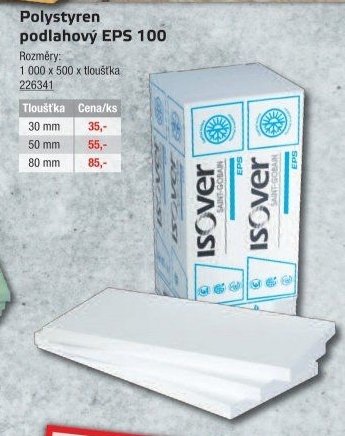 Polystyren Isover EPS