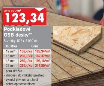 Deska OSB/3