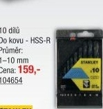 Sada vrtáků HSS Stanley
