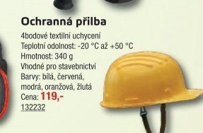 Stavební přilba Stavbař